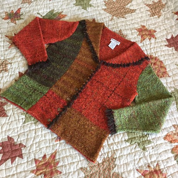 NorthStyle Sweaters - NorthStyle Sweater in Autumn Patchwork (NWOT)